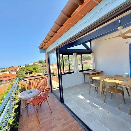 Private - Panoramic Seaview With Private Pool * 바뉼쉬르메르