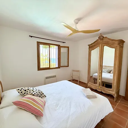 빌라 Private - Panoramic Seaview With Private Pool 바뉼쉬르메르